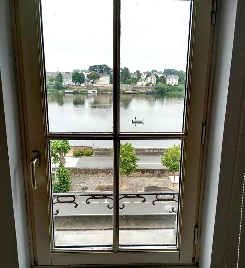 T2 Vue Sur Loire Local Velo Apartman Saumur Kültér fotó