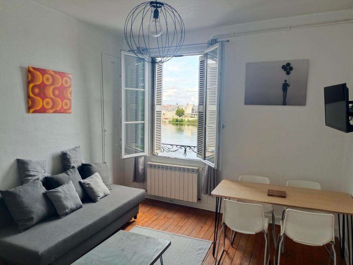 T2 Vue Sur Loire Local Velo Apartman Saumur Kültér fotó