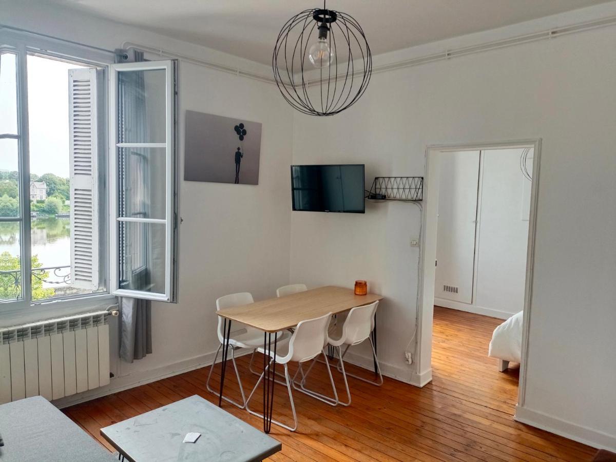 T2 Vue Sur Loire Local Velo Apartman Saumur Kültér fotó